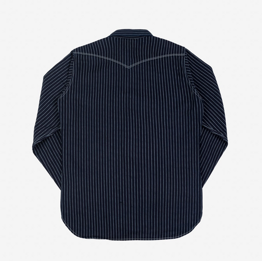 IHSH-62-IND 12oz Wabash Western Shirt - Indigo