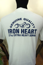 Load image into Gallery viewer, Iron Heart 7.5oz Loopwheel &#39;21oz Extra Heavy Denim&#39; T-Shirt