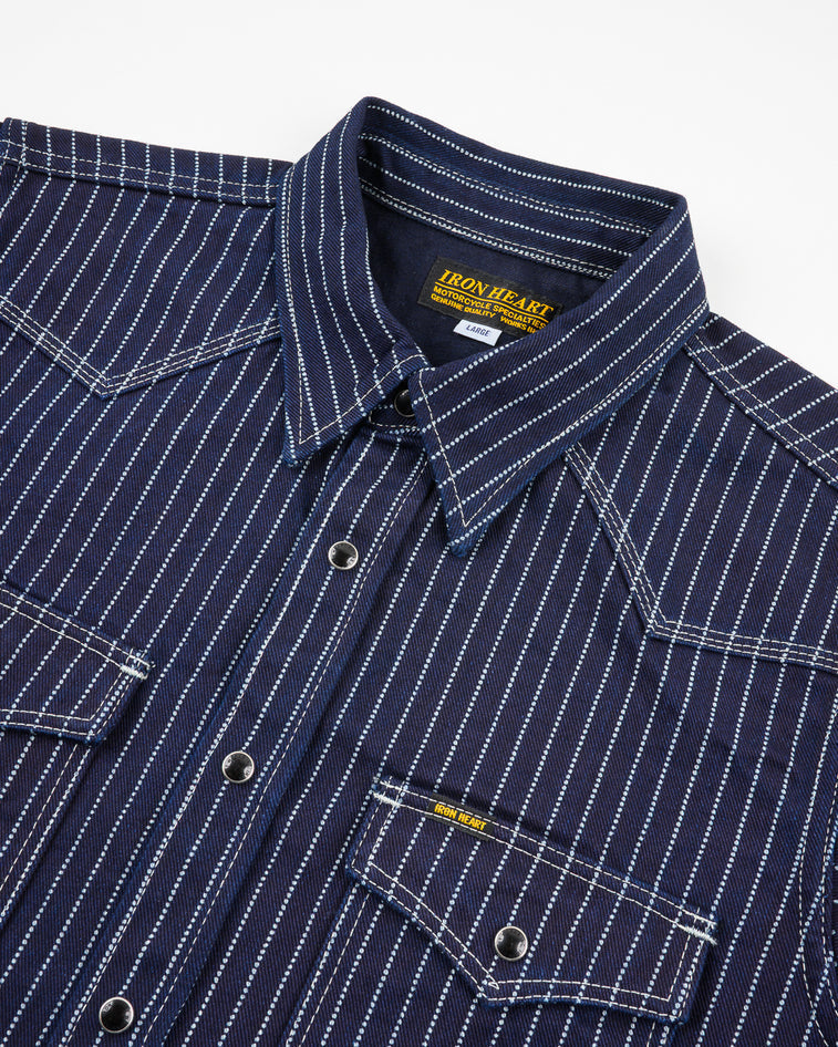 Japanese workwear denim shirts t-shirts from Iron Heart and Momotaro jeans