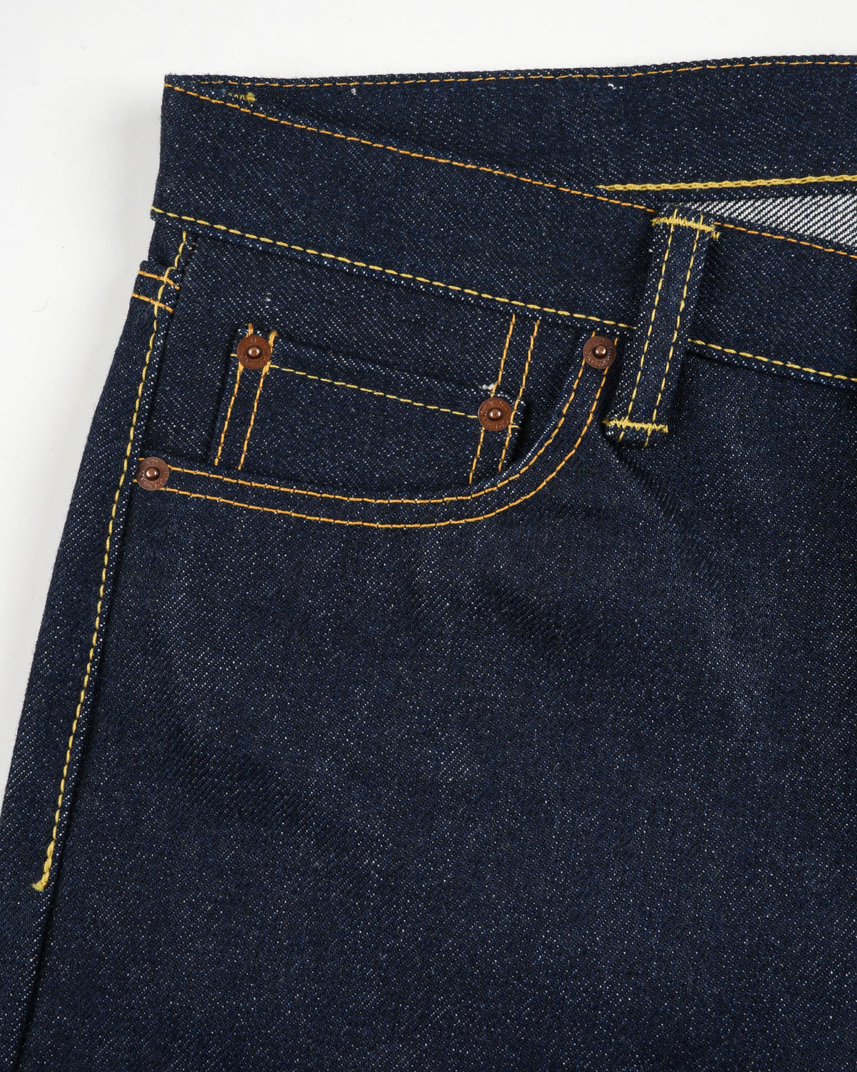 Iron Heart IH-666S-UHR 21oz Ultra Heavy Raw selvedge denim jeans indigo product photo