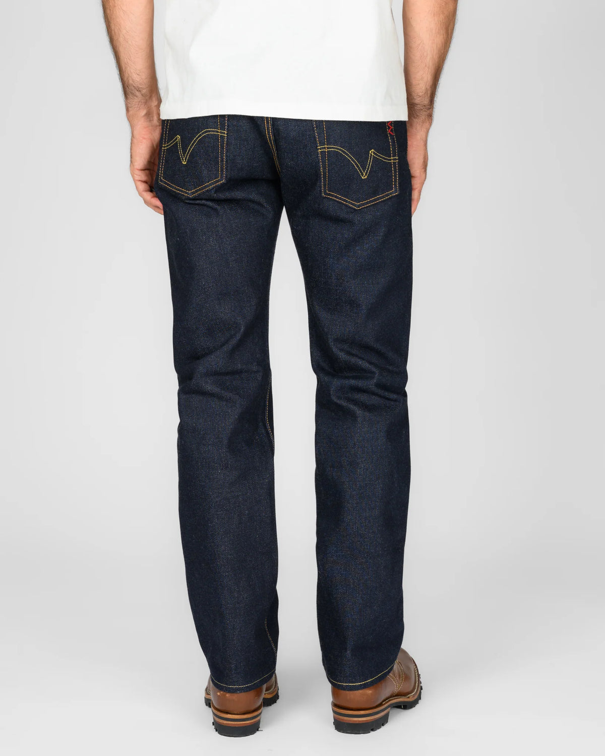 Iron Heart IH-666S-UHR 21oz Ultra Heavy Raw selvedge denim jeans indigo detail view