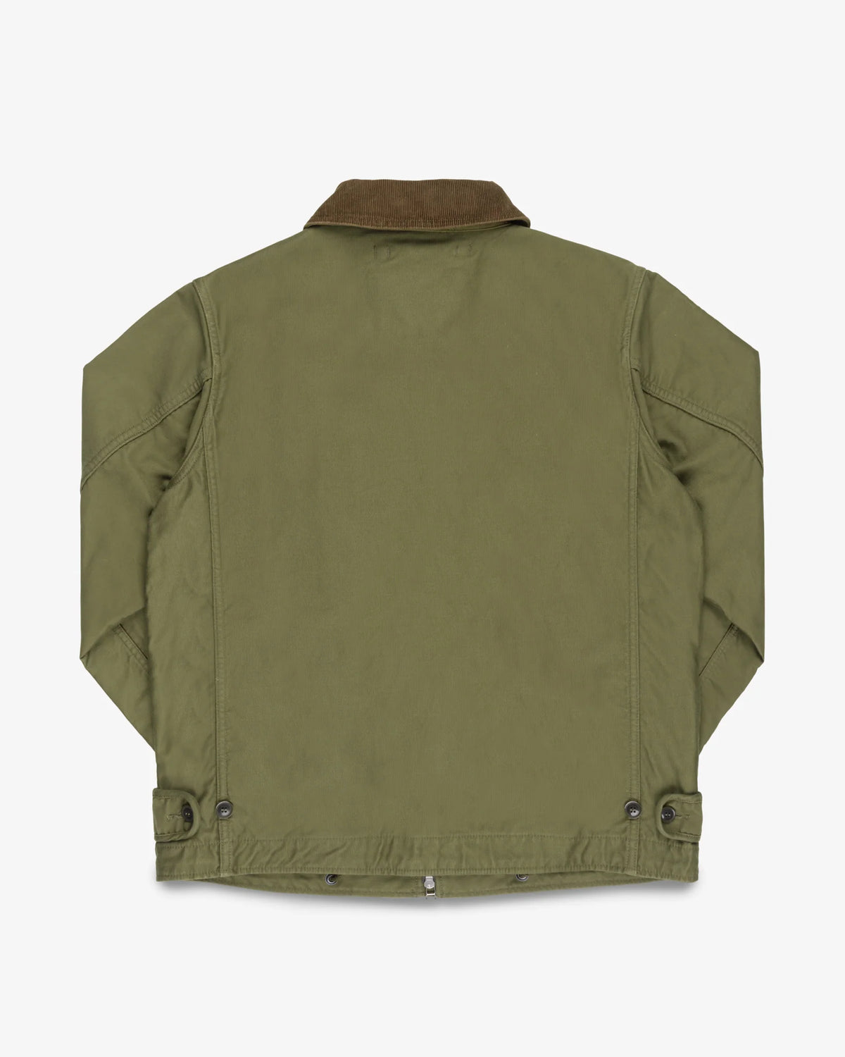 Iron Heart IHM-53-ODG 12oz whipcord N1 deck jacket olive drab green product photo