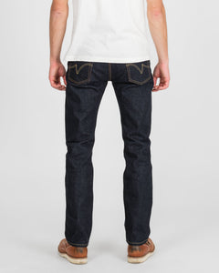 14oz 666 Selvedge Denim Slim Straight Cut Jeans - Indigo