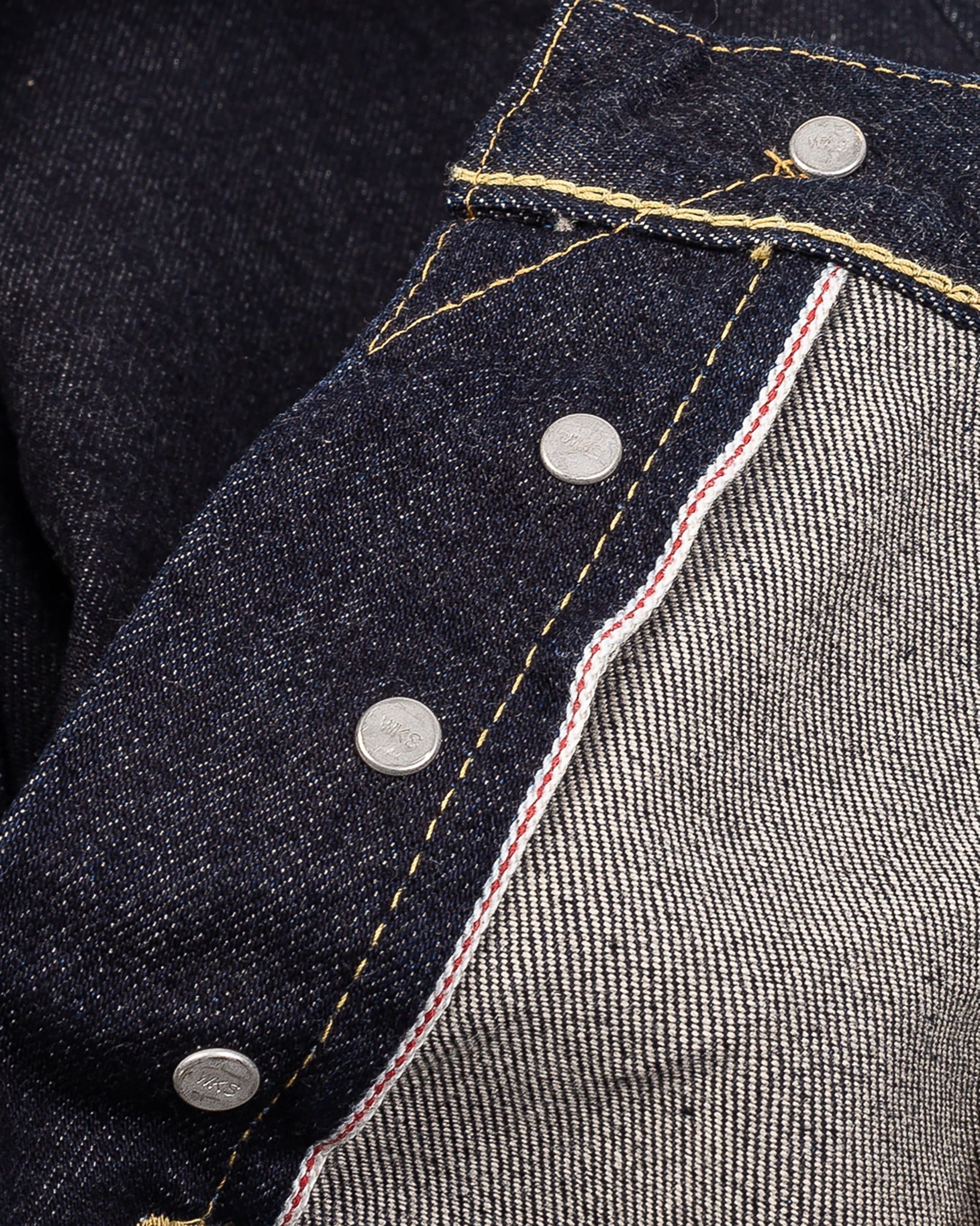 Iron Heart IH-666S-14 14oz selvedge jeans indigo selvedge ID detail