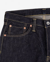 Load image into Gallery viewer, 14oz 666 Selvedge Denim Slim Straight Cut Jeans - Indigo