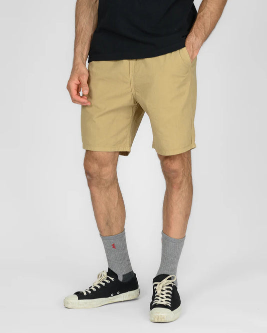 IH-729-KHA Cotton Easy Shorts - KHAKI