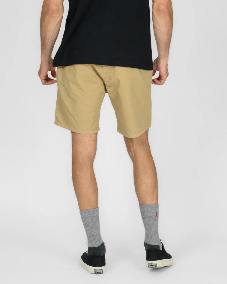 IH-729-KHA Cotton Easy Shorts - KHAKI
