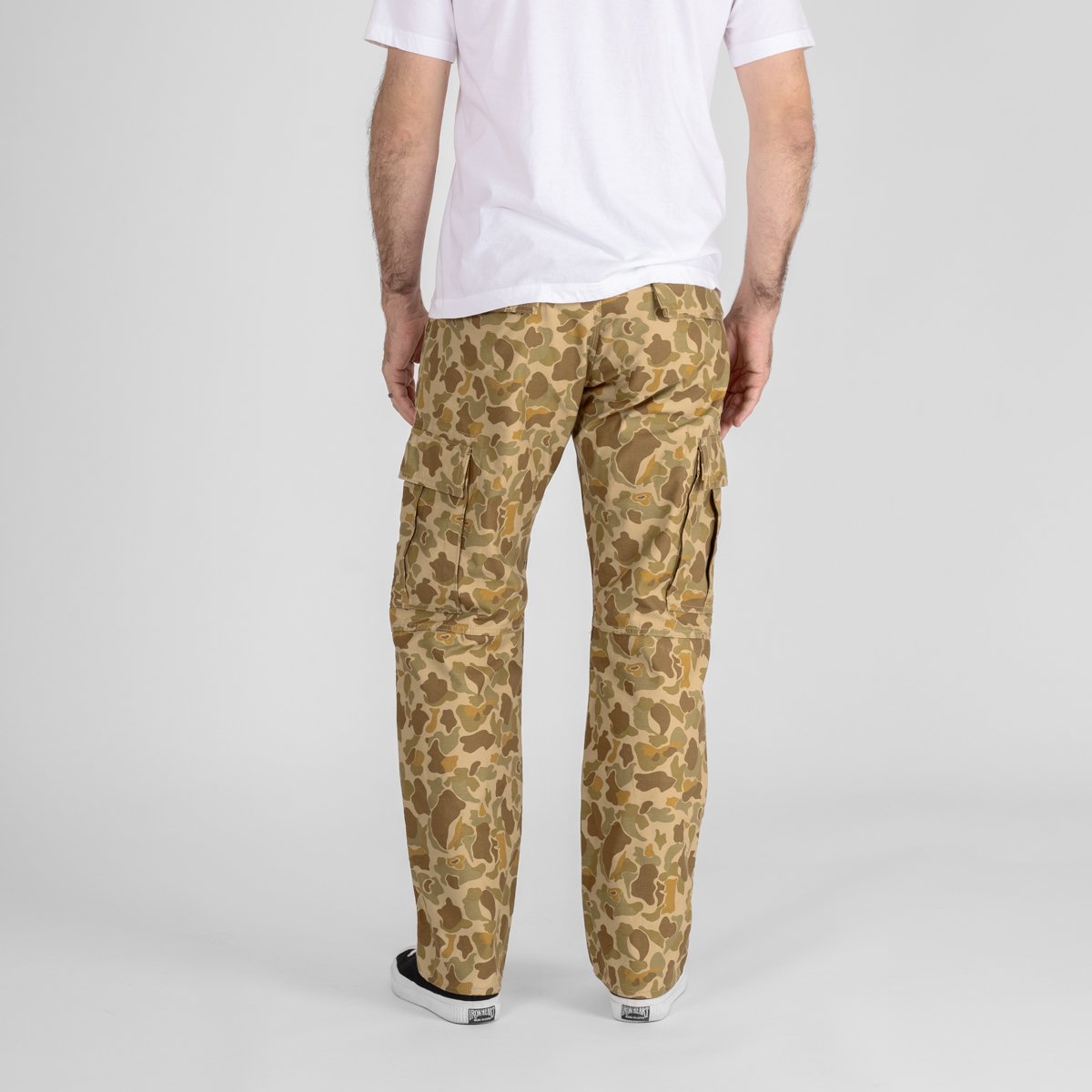 IH-737-DHC , 10oz Sateen Camouflage Cargo Pants - Duck Hunter