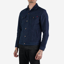Load image into Gallery viewer, IHJ-121-IND,  12OZ INDIGO WHIPCORD MODIFIED TYPE III - INDIGO