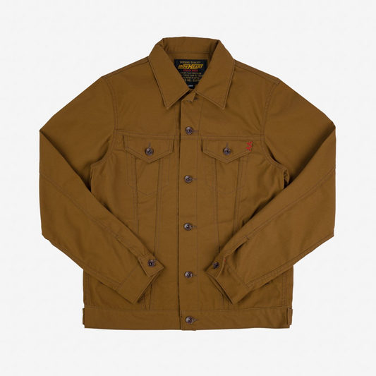 IHJ-133-BRN 10oz TC Duck Modified Type III Jacket - Brown