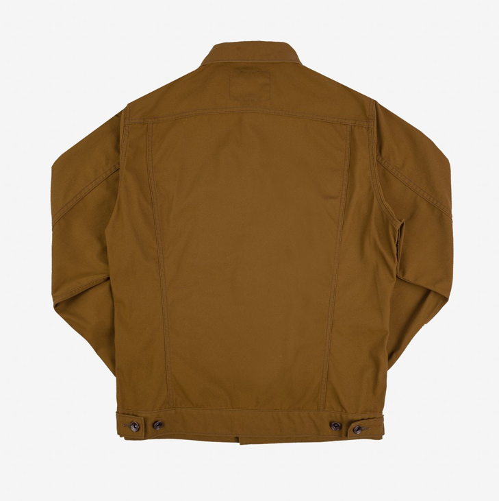 IHJ-133-BRN 10oz TC Duck Modified Type III Jacket - Brown