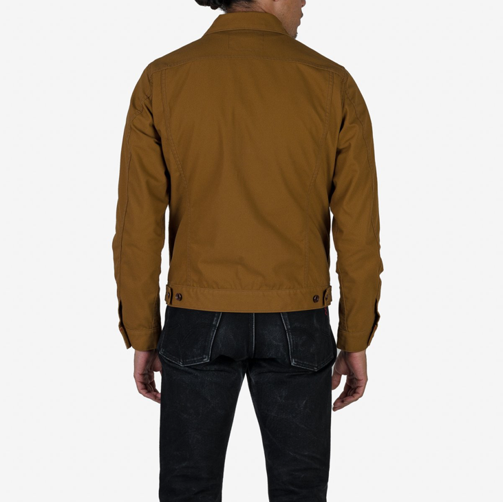 IHJ-133-BRN 10oz TC Duck Modified Type III Jacket - Brown