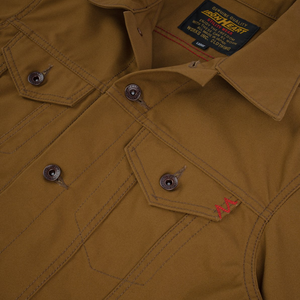 IHJ-133-BRN 10oz TC Duck Modified Type III Jacket - Brown