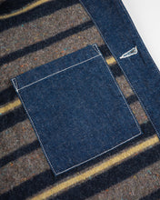 Load image into Gallery viewer, IHJ-149-IND Iron Heart Lined Chore Jacket - Indigo
