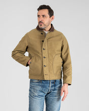 Load image into Gallery viewer, IHM-48-KHA, 12oz Whipcord Lightweight N1 Deck Jacket - Khaki --SOON--