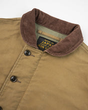 Load image into Gallery viewer, IHM-48-KHA, 12oz Whipcord Lightweight N1 Deck Jacket - Khaki --SOON--