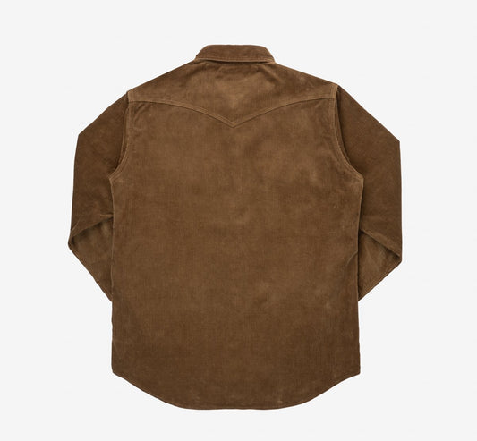 IHSH-398-CAM Iron Heart 11oz Corduroy Western - Camel
