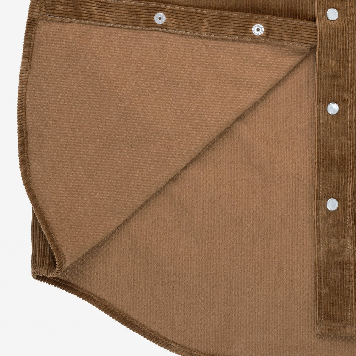 IHSH-398-CAM Iron Heart 11oz Corduroy Western - Camel