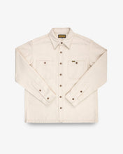 Load image into Gallery viewer, IHSH-423-IVO - 13oz Oxford Cloth Work Overshirt - Ivory