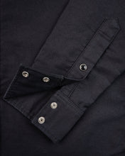 Load image into Gallery viewer, IHSH-426-12oz Military Moleskin Western Shirt - Black --SOON--
