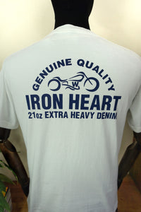 Iron Heart 7.5oz Loopwheel '21oz Extra Heavy Denim' T-Shirt