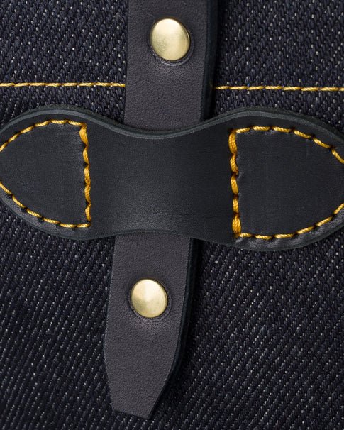 Iron Heart IHE-49 denim tote bag - handle and strap detail