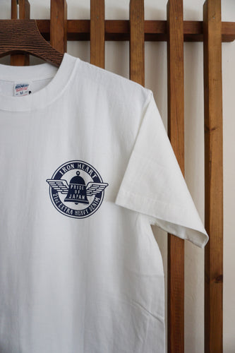 Iron Heart 7.5oz Loopwheel T-Shirt White