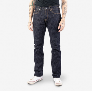 555S 16oz Slubby Selvedge Denim Slim Cut Jeans - Indigo