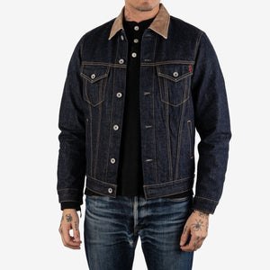 IH-526J-SL 17oz Selvedge Denim Fleece Lined Type III - Indigo