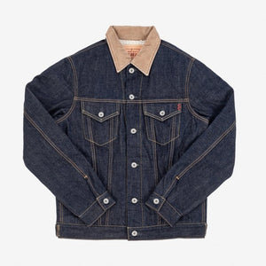 IH-526J-SL 17oz Selvedge Denim Fleece Lined Type III - Indigo