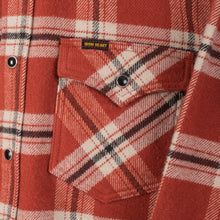 Load image into Gallery viewer, Iron Heart Ultra Heavy Vintage Check Western Shirt - Orange