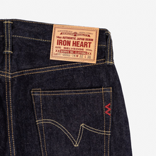 Load image into Gallery viewer, 14oz 666 Selvedge Denim Slim Straight Cut Jeans - Indigo