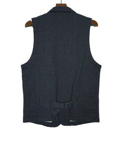 MOMOTARO Covert Twill Vest Grey 04-034