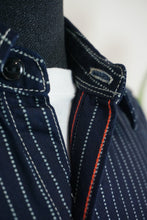 Load image into Gallery viewer, Iron Heart 6oz Wabash Short Sleeved Work Shirt - Indigo