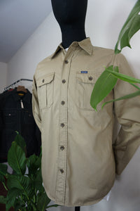 IHSH-319-KHA, 8oz Military Shirt - Khaki