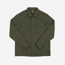 Load image into Gallery viewer, 10oz Recycled Nylon Mechanic Work Shirt - Olive Drab Green