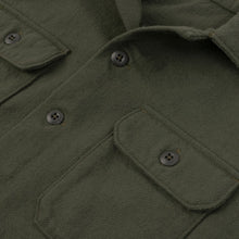 Load image into Gallery viewer, IHSH-346-ODG, 10oz Recycled Nylon Mechanic Work Shirt - Olive Drab Green