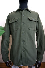 Load image into Gallery viewer, IHSH-346-ODG, 10oz Recycled Nylon Mechanic Work Shirt - Olive Drab Green