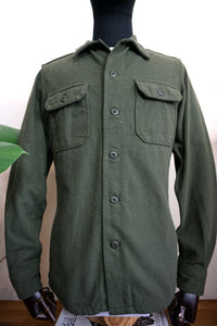 IHSH-346-ODG, 10oz Recycled Nylon Mechanic Work Shirt - Olive Drab Green