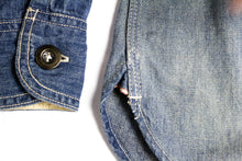 Load image into Gallery viewer, MOMOTARO 8oz Washed Selvedge Jail Pocket Shirt