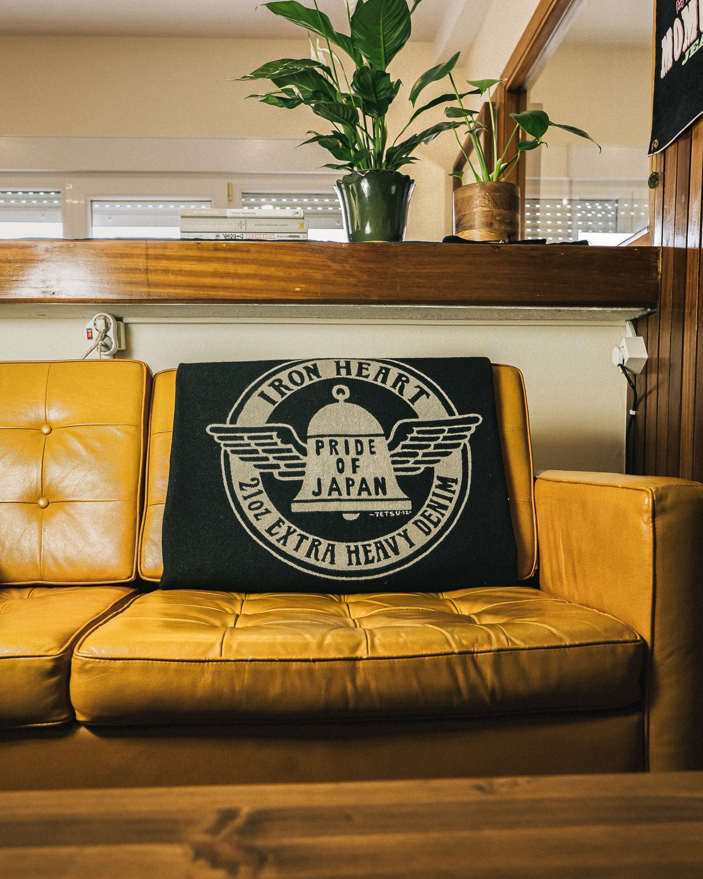 Iron Heart Bell Print Blanket